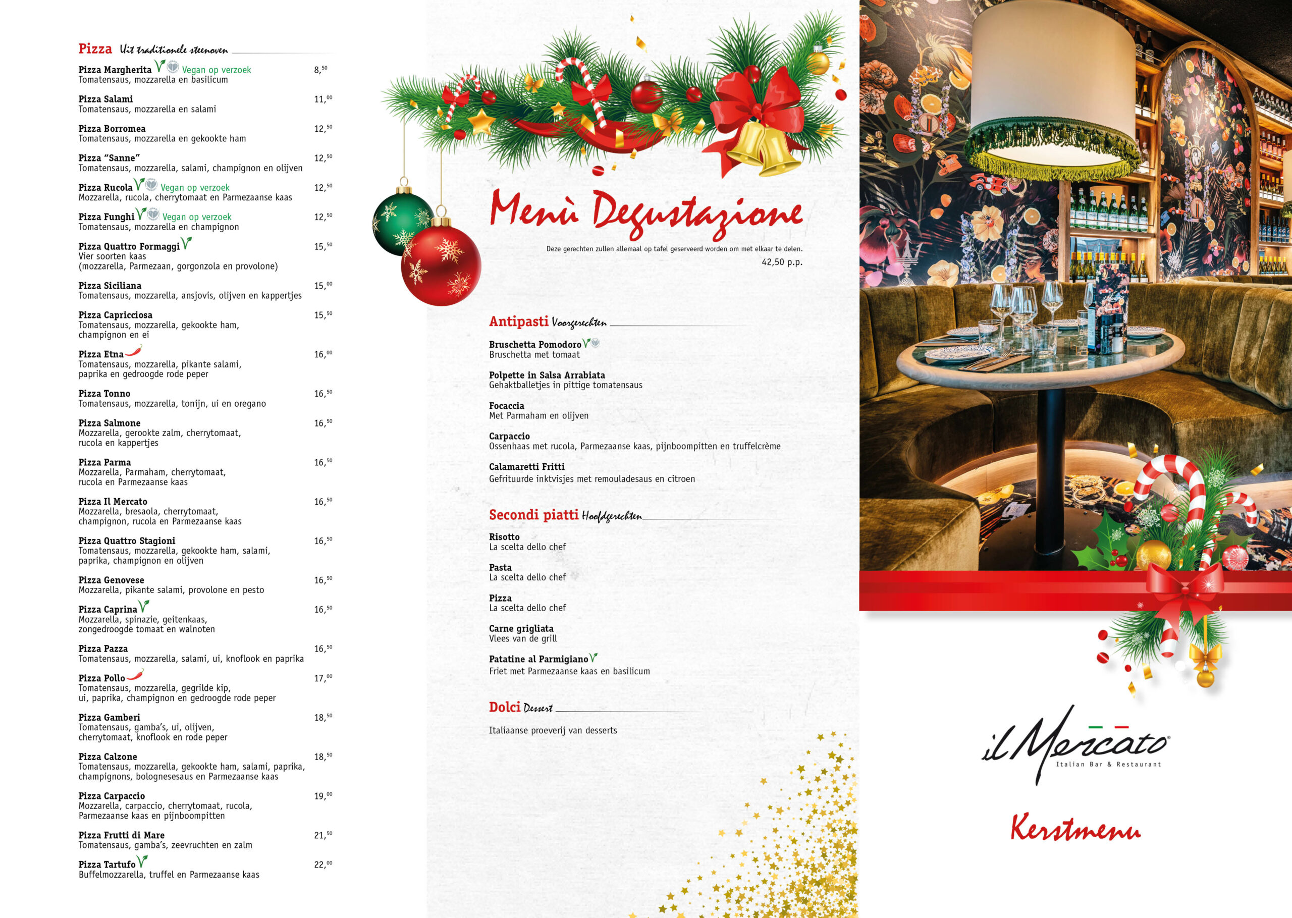 Kerstmenu 2023 – ll Mercato